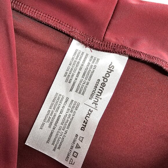 Shapermint Womens High Waisted Control Bikini Bottoms, Ruched, Flattering, 2XL - Picture 8 of 9